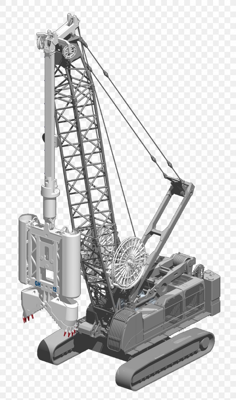 Gran Hermano 15 Crane Soilmec Machine Gran Hermano 12, PNG, 887x1500px, Crane, Augers, Bertikal, Construction Equipment, Drilling Rig Download Free