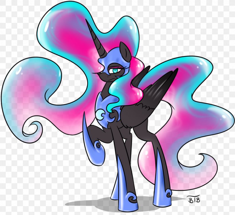 Princess Luna YouTube DeviantArt Pony, PNG, 1024x939px, Watercolor, Cartoon, Flower, Frame, Heart Download Free