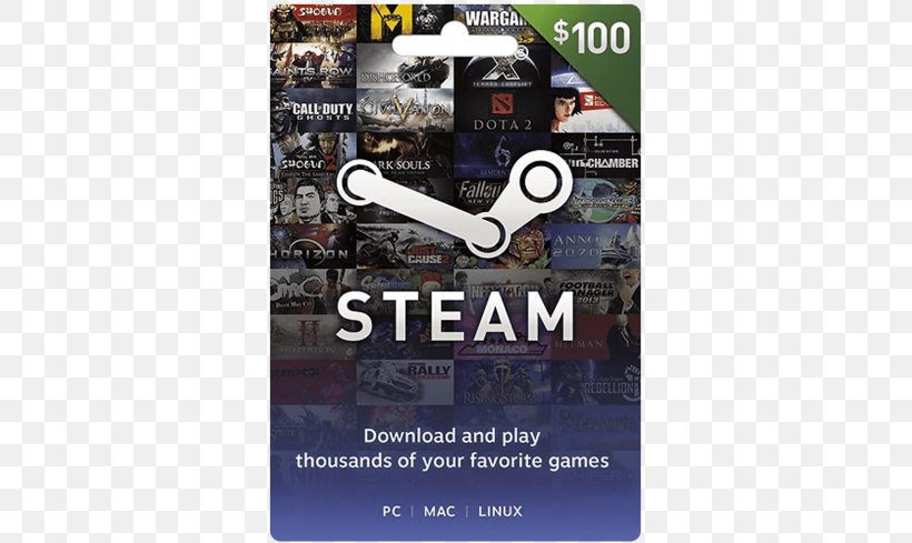 Gift Card Steam Trading Cards Video Game Money, PNG, 650x489px, Watercolor, Cartoon, Flower, Frame, Heart Download Free