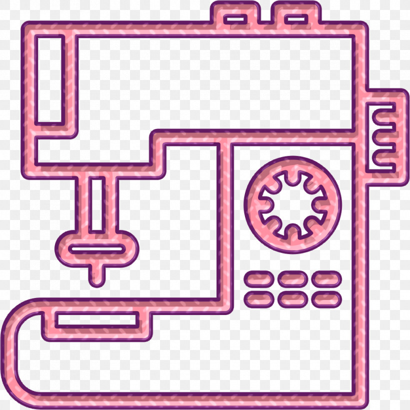 Household Set Icon Sew Icon Sewing Machine Icon, PNG, 1036x1036px, Household Set Icon, Geometry, Line, Mathematics, Meter Download Free