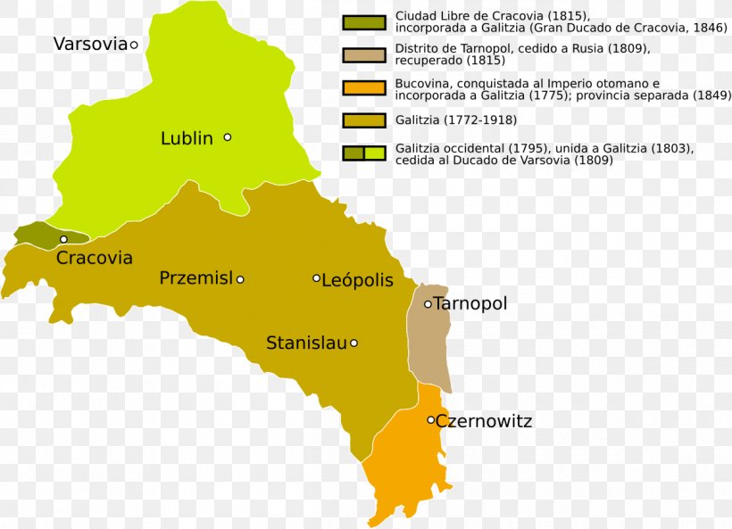 Kingdom Of Galicia And Lodomeria West Galicia World War I Galicja Zachodnia, PNG, 1200x869px, Galicia, Area, Diagram, Ecoregion, Map Download Free