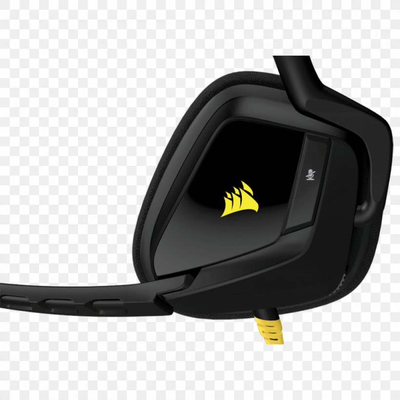 Microphone Corsair VOID PRO RGB Headset Headphones Corsair Components, PNG, 1000x1000px, 71 Surround Sound, Microphone, Audio, Corsair Components, Corsair Void Pro Download Free