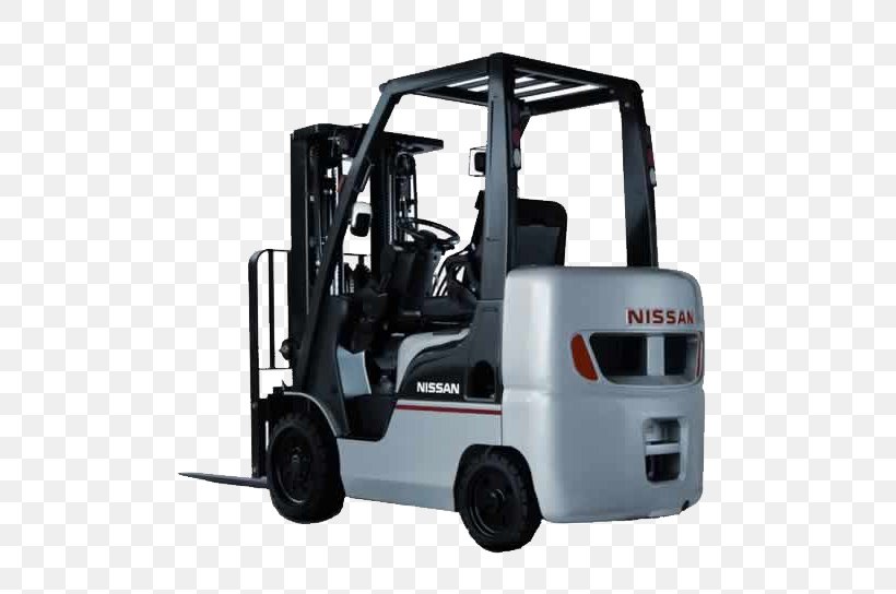 Nissan Forklift Material Handling Logistics, PNG, 539x544px, Nissan, Automotive Exterior, Counterweight, Cylinder, Electricity Download Free
