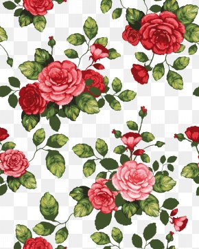 Beautiful Flowers Cartoon Border Shading - Paper Flower Drawing PNG