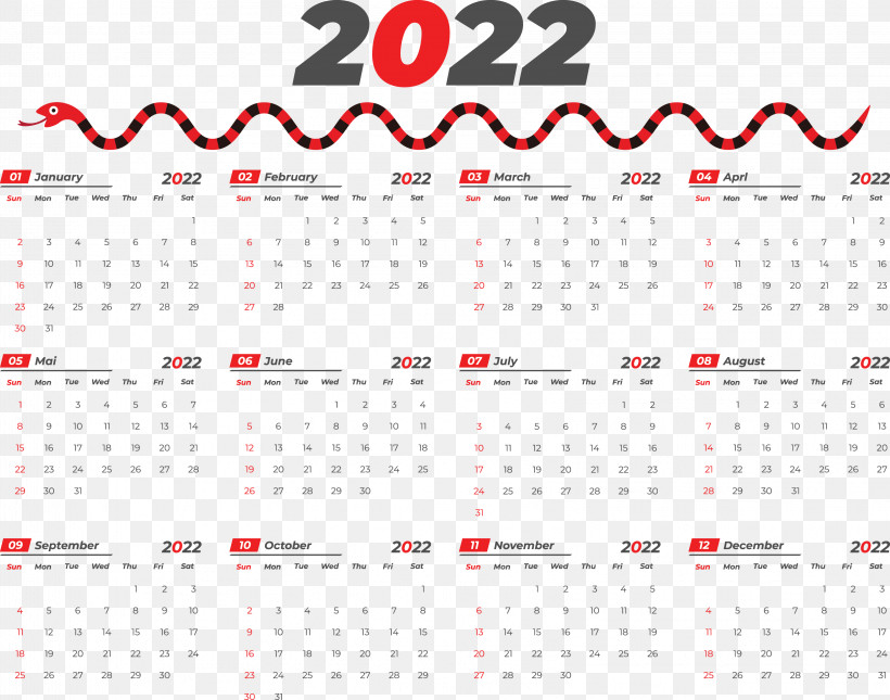 Printable Yearly Calendar 2022 2022 Calendar Template, PNG, 3249x2558px, Line, Calendar System, Geometry, Mathematics, Meter Download Free