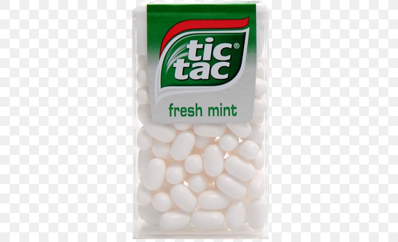 Tic Tac Chewing Gum Mint Kinder Chocolate Candy Cane, PNG, 500x500px, Tic Tac, Candy, Candy Cane, Chewing Gum, Flavor Download Free