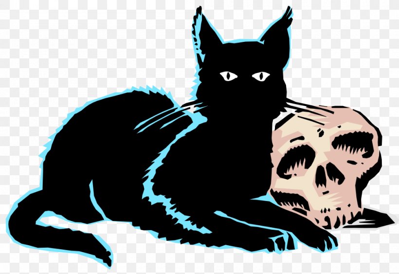 Whiskers Black Cat Kitten Clip Art, PNG, 1000x687px, Whiskers, Art, Black Cat, Carnivoran, Cat Download Free