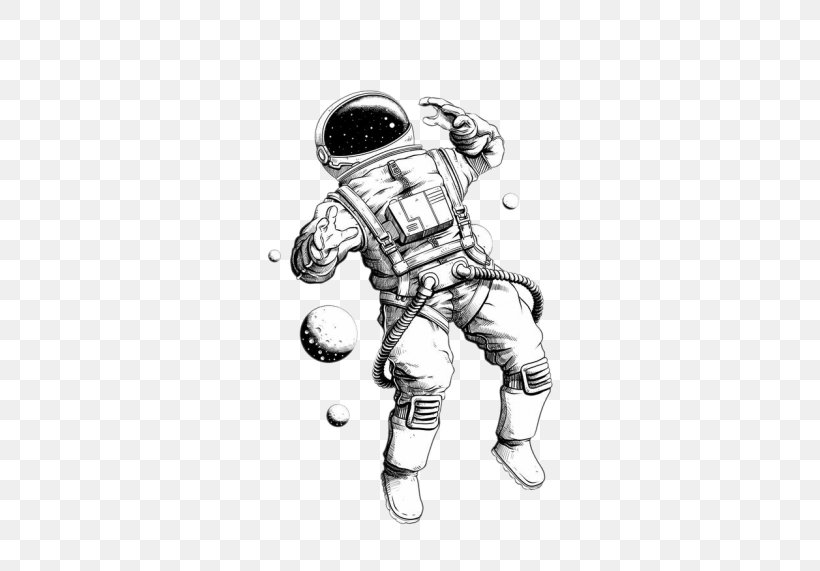 Astronaut Drawing Art Space Suit, PNG, 480x571px, Astronaut, Art, Baseball Equipment, Black And White, Drawing Download Free