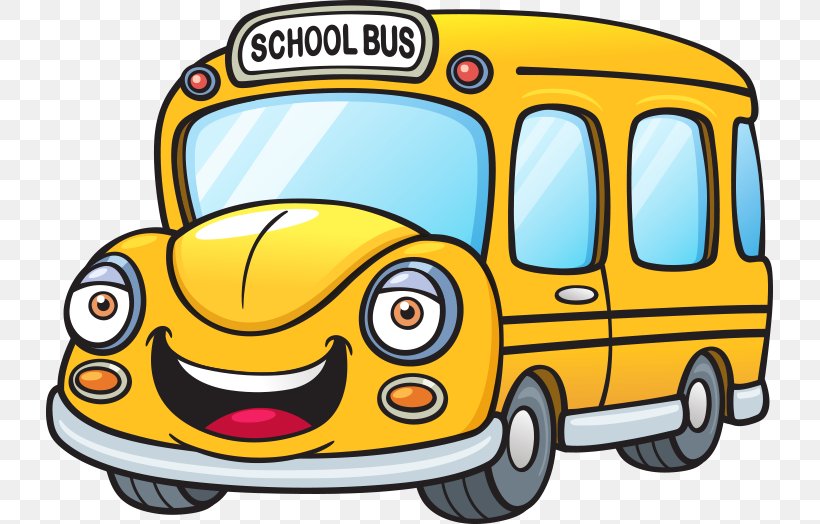 School Bus, PNG, 730x524px, Bus, Automotive Design, Car, Cartoon, Compact Car Download Free