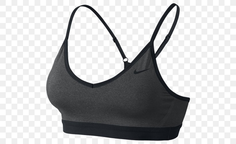 T-shirt Nike Pro Indy Women's Sports Bra Nike Pro Indy Women's Sports Bra, PNG, 500x500px, Watercolor, Cartoon, Flower, Frame, Heart Download Free