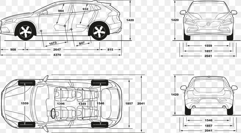 Volvo S40 Car Volvo XC40 Volvo V50, PNG, 1500x831px, Volvo, Artwork, Auto Part, Automotive Design, Automotive Exterior Download Free