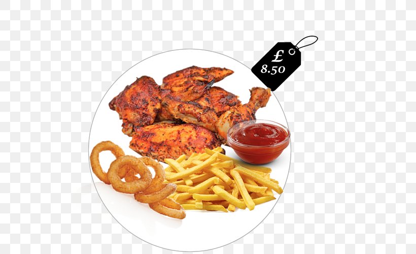 French Fries Onion Ring Chicken Tikka Fried Chicken, PNG, 600x500px, French Fries, American Food, Animal Source Foods, Chicken, Chicken As Food Download Free