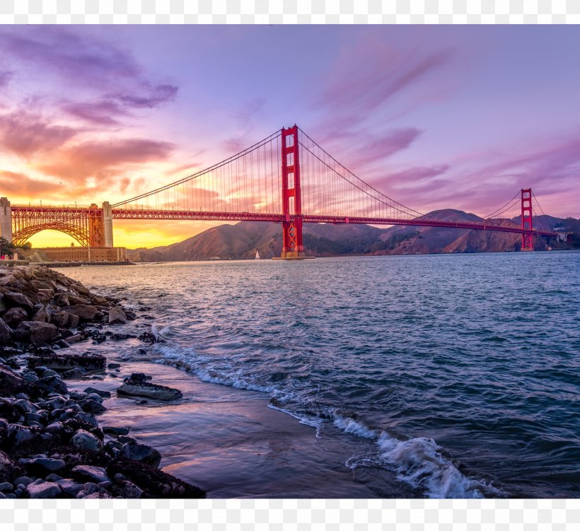 Golden Gate Bridge Suspension Bridge Desktop Wallpaper Hike At Sibley Volcanic Regional Preserve (SynBioBeta), PNG, 1440x1320px, Golden Gate Bridge, Bridge, California, Dawn, Evening Download Free