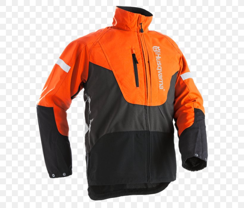 Husqvarna Group Jacket Kettingzaagbroek Chainsaw Safety Clothing, PNG, 700x700px, Husqvarna Group, Chainsaw, Chainsaw Safety Clothing, Chainsaw Safety Features, Clothing Download Free