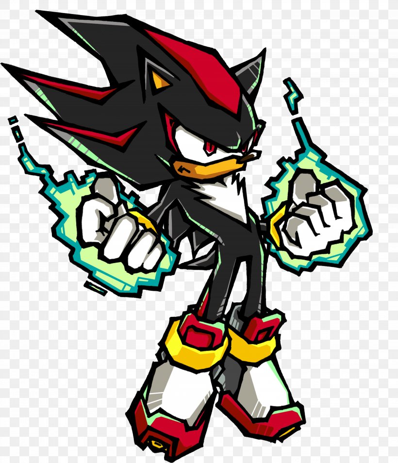 Sonic Battle Shadow The Hedgehog Sonic Adventure 2 Battle Sonic The Hedgehog, PNG, 6754x7864px, Sonic Battle, Art, Artwork, Chaos, Fictional Character Download Free