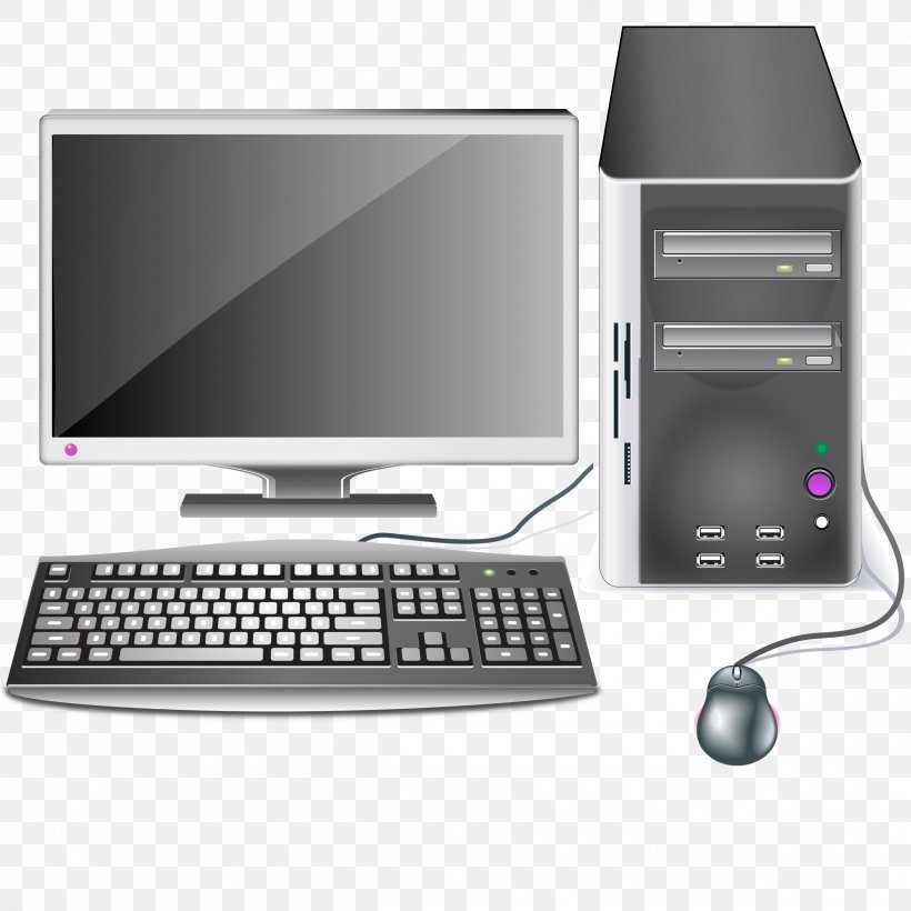 Computer Keyboard Laptop Computer Mouse Clip Art, PNG, 2400x2400px, Computer Keyboard, Black And White, Computer, Computer Hardware, Computer Monitor Accessory Download Free