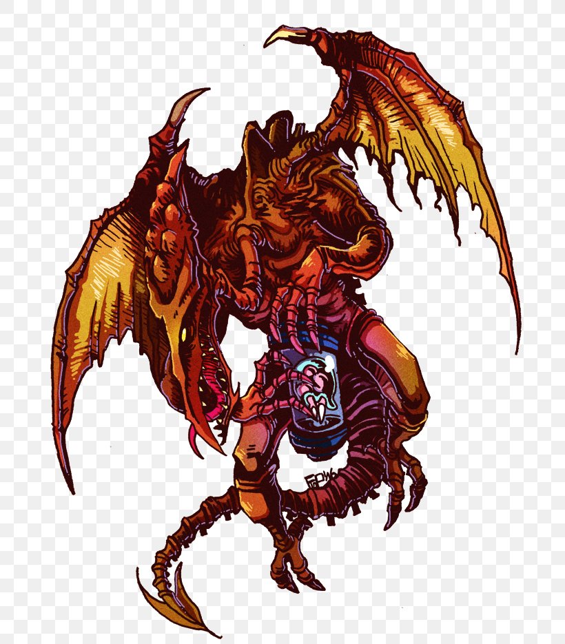 Metroid: Other M Super Metroid Metroid Fusion Ridley Dragon, PNG, 765x935px, Metroid Other M, Claw, Com, Demon, Dragon Download Free