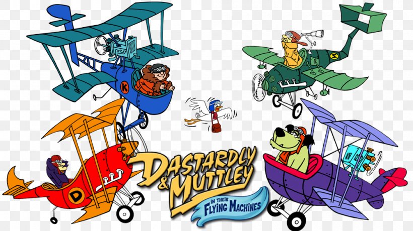 Muttley Dick Dastardly Hanna-Barbera Cartoon, PNG, 1000x562px, Muttley, Animated Film, Area, Art, Artwork Download Free