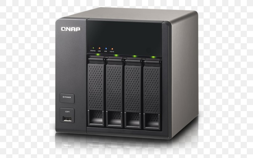 Network Storage Systems QNAP Systems, Inc. Serial ATA Computer Data Storage RAID, PNG, 1024x640px, Network Storage Systems, Audio Receiver, Backup, Computer, Computer Case Download Free
