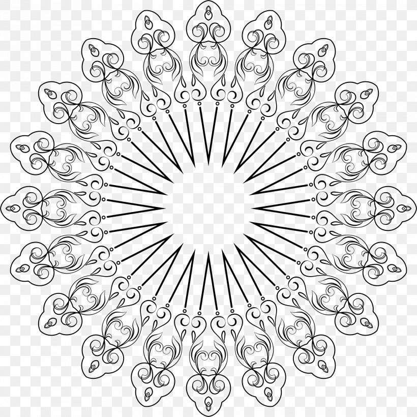 Residenza Locci Aparthotel Clip Art, PNG, 2280x2280px, Computer Graphics, Black And White, Flower, Line Art, Monochrome Download Free