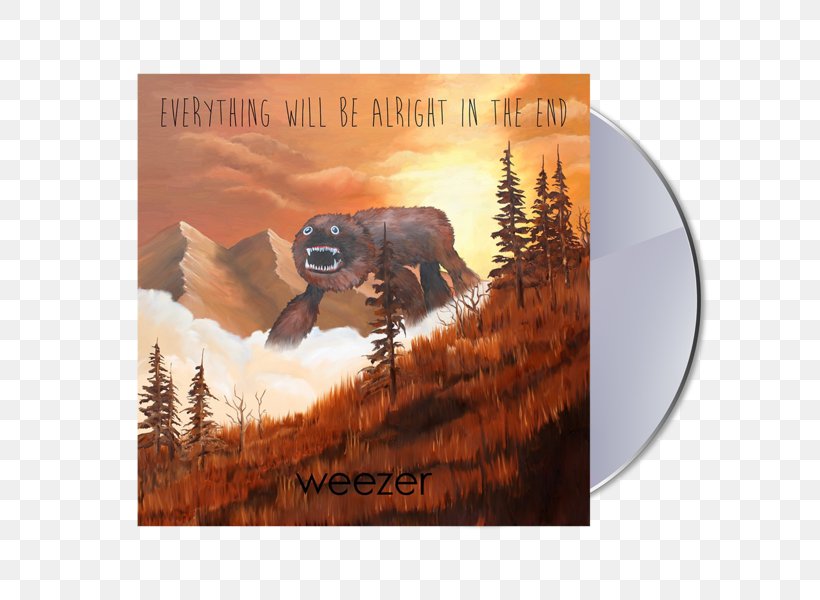 Weezer Everything Will Be Alright In The End Album Phonograph Record Power Pop, PNG, 600x600px, Watercolor, Cartoon, Flower, Frame, Heart Download Free