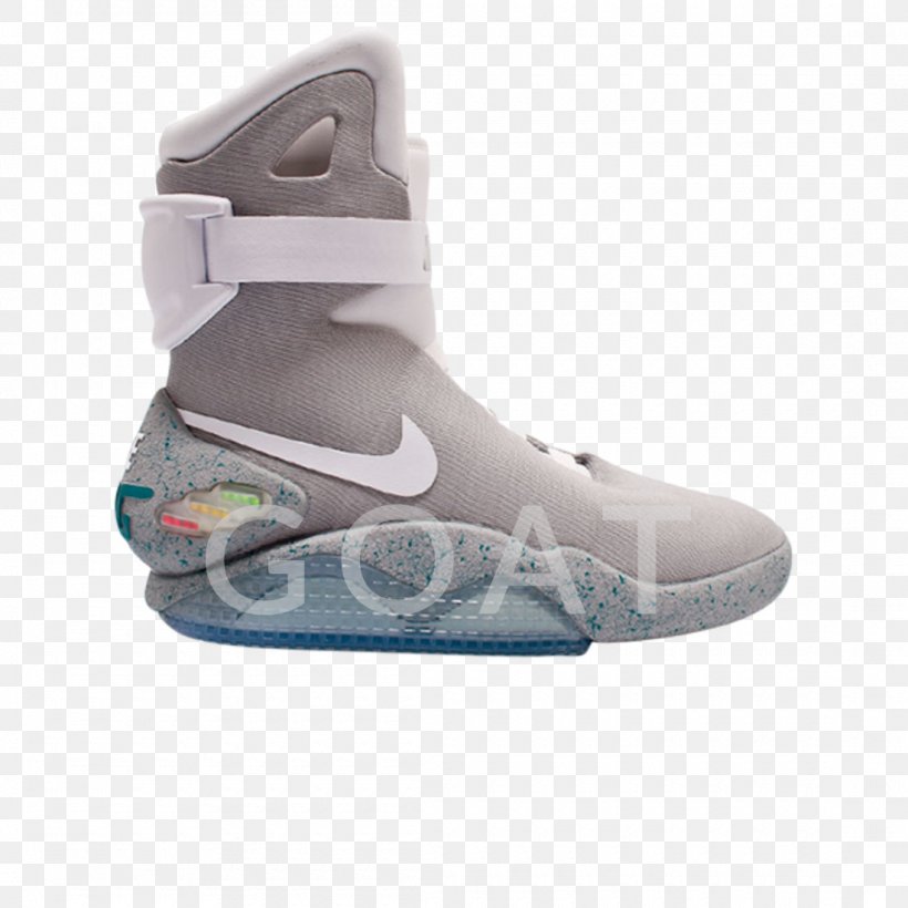 Nike Mag Marty McFly Nike Air Max Shoe, PNG, 1100x1100px, Nike Mag, Air Jordan, Back To The Future, Back To The Future Part Ii, Back To The Future Part Iii Download Free