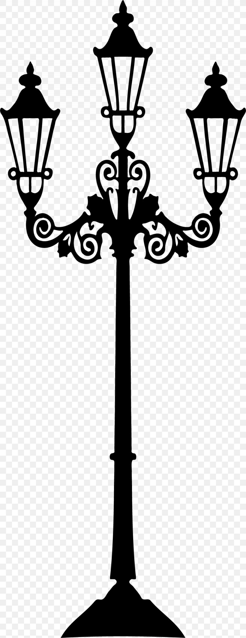 Street Light Lighting Light Fixture, PNG, 1025x2661px, Light, Black And White, Branch, Candle Holder, Cross Download Free