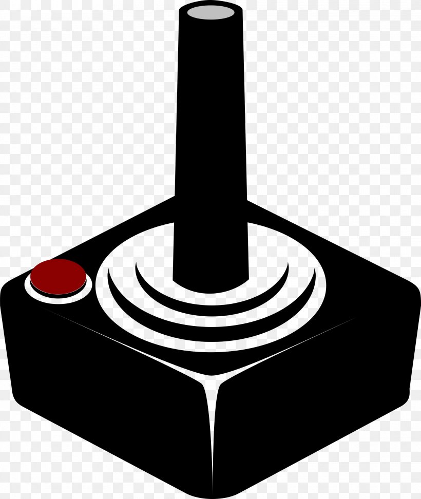 Joystick Game Controllers Video Game Clip Art, PNG, 2023x2400px, Joystick, Arcade Controller, Black And White, Computer Hardware, Game Controllers Download Free