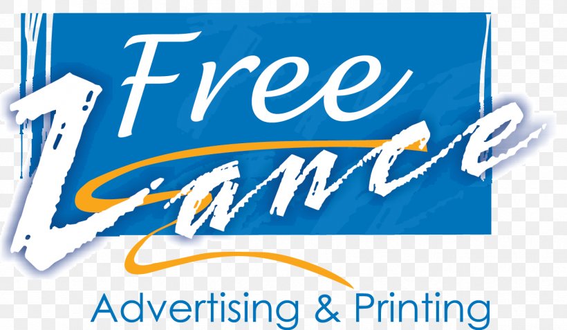 Logo Freelancer Advertising Brand Printing, PNG, 1326x772px, Logo, Advertising, Area, Banner, Blue Download Free