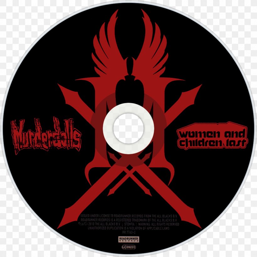 Murderdolls Women And Children Last Compact Disc Disk Storage, PNG, 1000x1000px, Murderdolls, Brand, Compact Disc, Disk Storage, Dvd Download Free