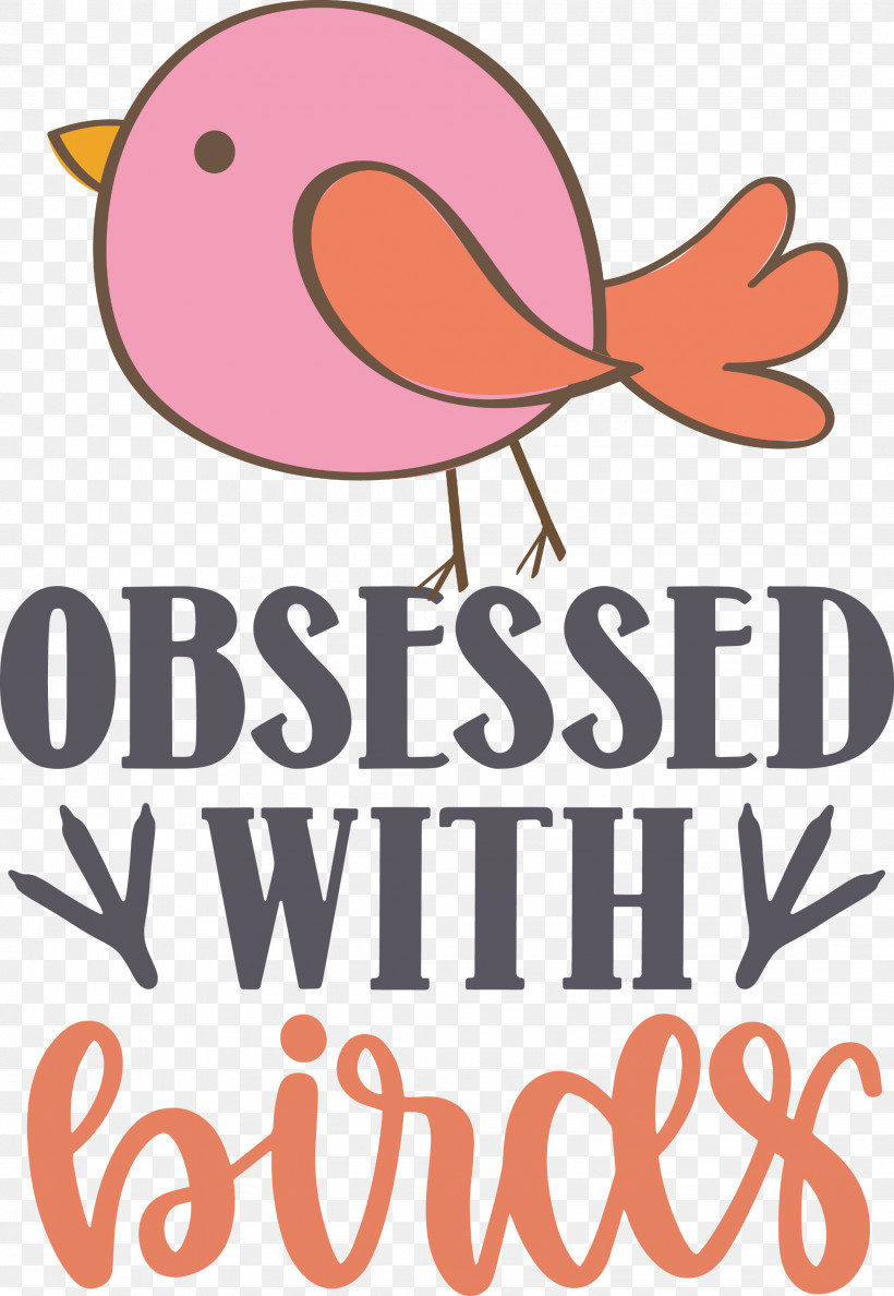 Obsessed With Birds Bird Birds Quote, PNG, 2070x3000px, Bird, Beak, Biology, Cartoon, Line Download Free