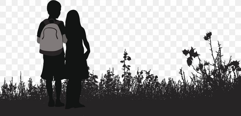 Photography Royalty-free, PNG, 984x476px, Photography, Backpack, Black And White, Grass, Monochrome Download Free