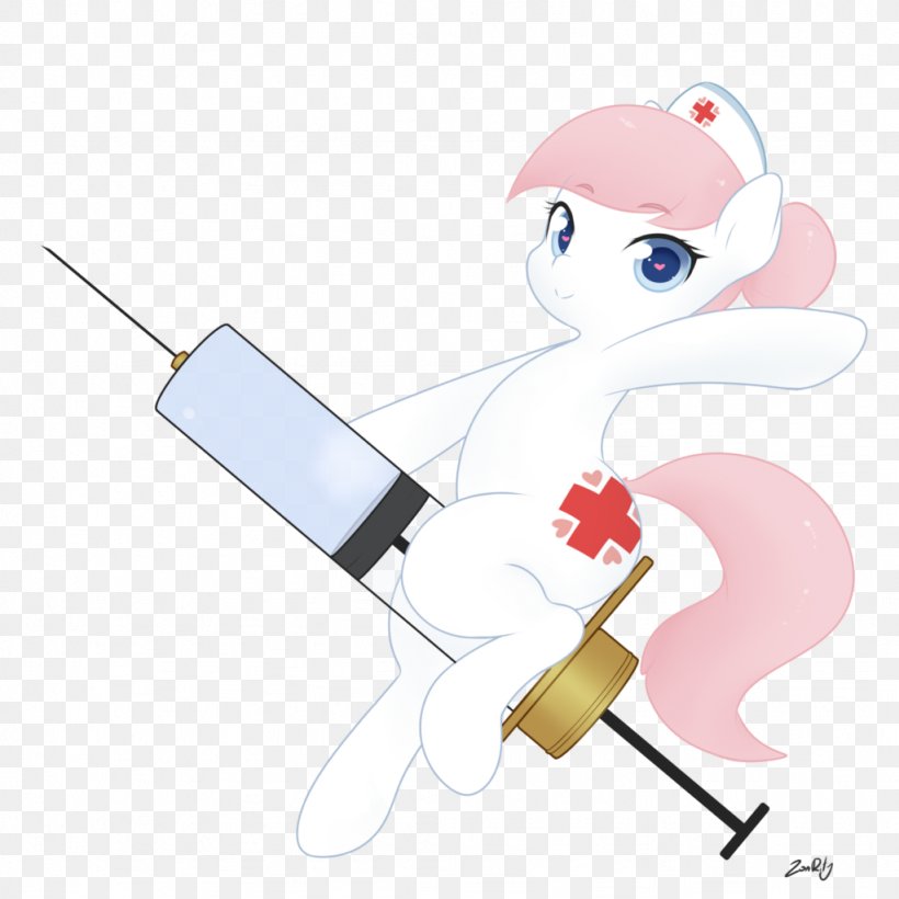 Pony Nurse Art Injection, PNG, 1024x1024px, Watercolor, Cartoon, Flower, Frame, Heart Download Free