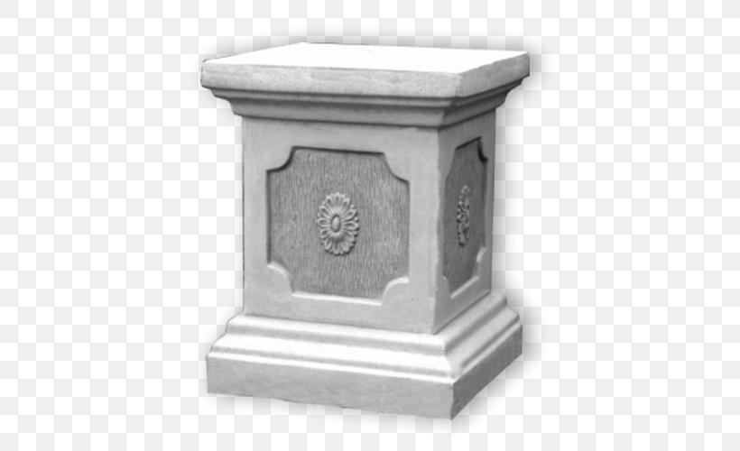 Column Vase Socle Stone Garden, PNG, 500x500px, Column, Flowerpot, Furniture, Garden, Grabengel Download Free