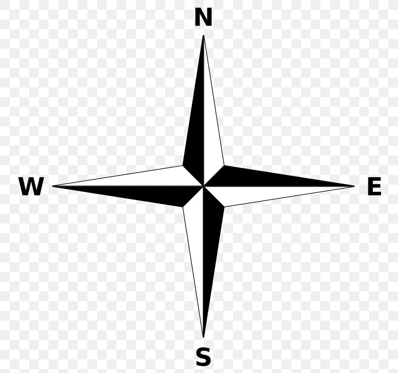 Compass Rose North Cardinal Direction Map, PNG, 768x768px, Compass Rose, Black, Black And White, Cardinal Direction, Compass Download Free