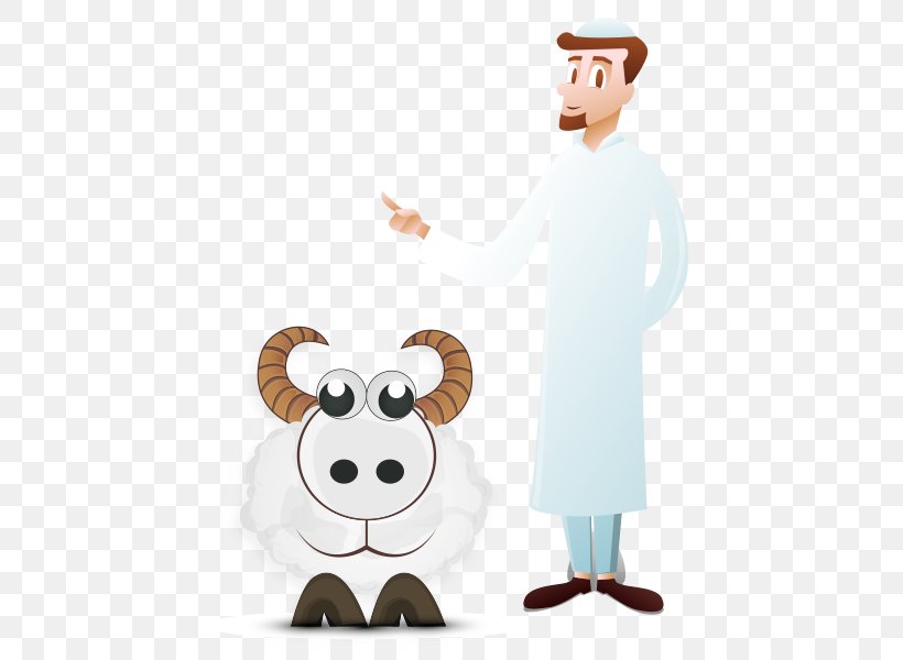 Eid Al-Adha Eid Al-Fitr Eid Mubarak Sheep Holiday, PNG, 503x600px, Eid Aladha, Cartoon, Cattle Like Mammal, Eid Alfitr, Eid Mubarak Download Free