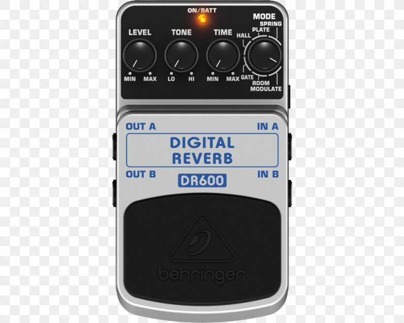 Effects Processors & Pedals Pedalboard BEHRINGER DIGITAL REVERB/DELAY DR400 BEHRINGER DIGITAL REVERB DR600, PNG, 1000x800px, Watercolor, Cartoon, Flower, Frame, Heart Download Free