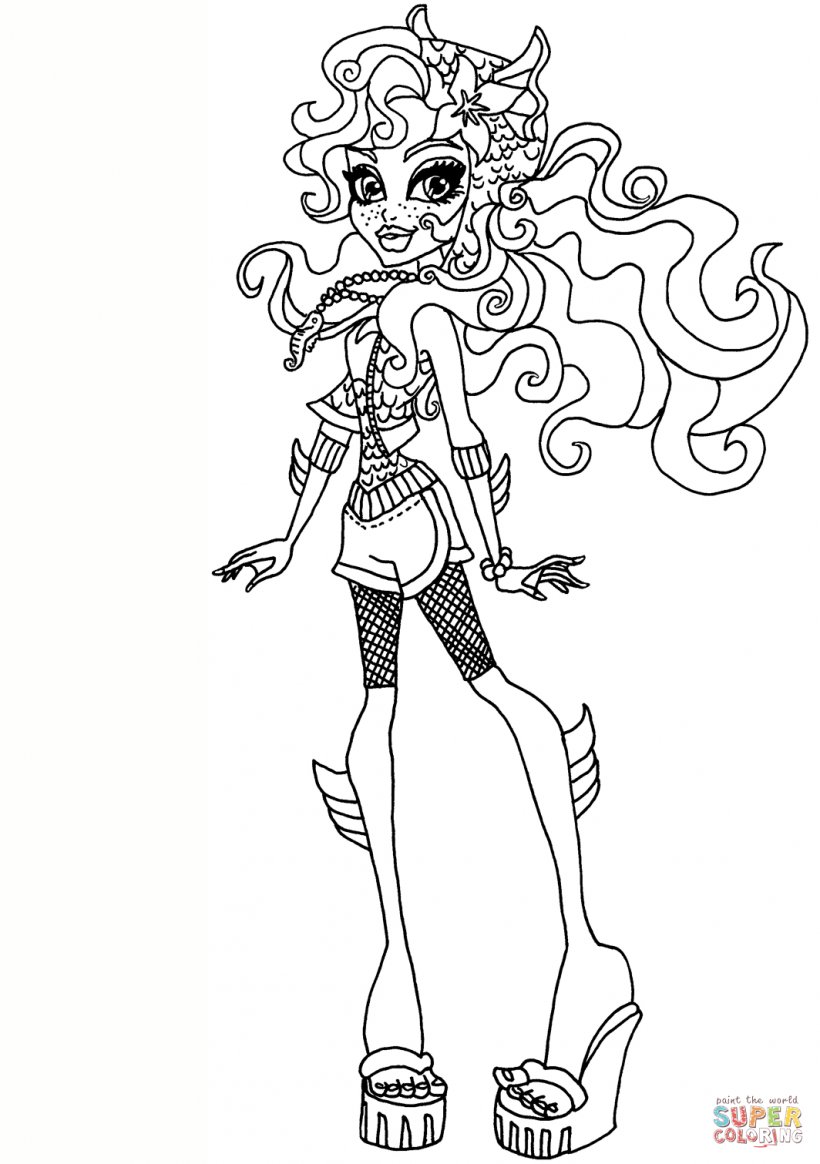 Monster High: Ghoul Spirit Coloring Book Blue, PNG, 1064x1511px, Watercolor, Cartoon, Flower, Frame, Heart Download Free
