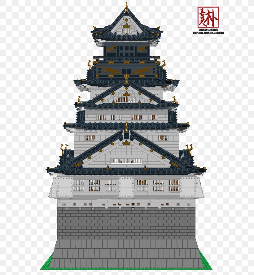 Osaka Castle Azuchi Castle Tenshu Building, PNG, 668x889px, Osaka Castle, Architecture, Azuchi Castle, Building, Castle Download Free