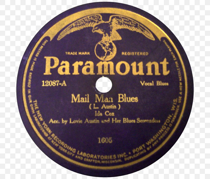 Phonograph Record Paramount Records Classic Female Blues Race Record, PNG, 700x700px, Phonograph Record, Alberta Hunter, Bessie Smith, Blues, Brand Download Free