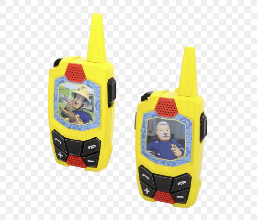 Walkie-talkie Two-way Radio Firefighter Simba Dickie Group Toy, PNG, 700x700px, Walkietalkie, Adventure, Baur Versand, Child, Firefighter Download Free