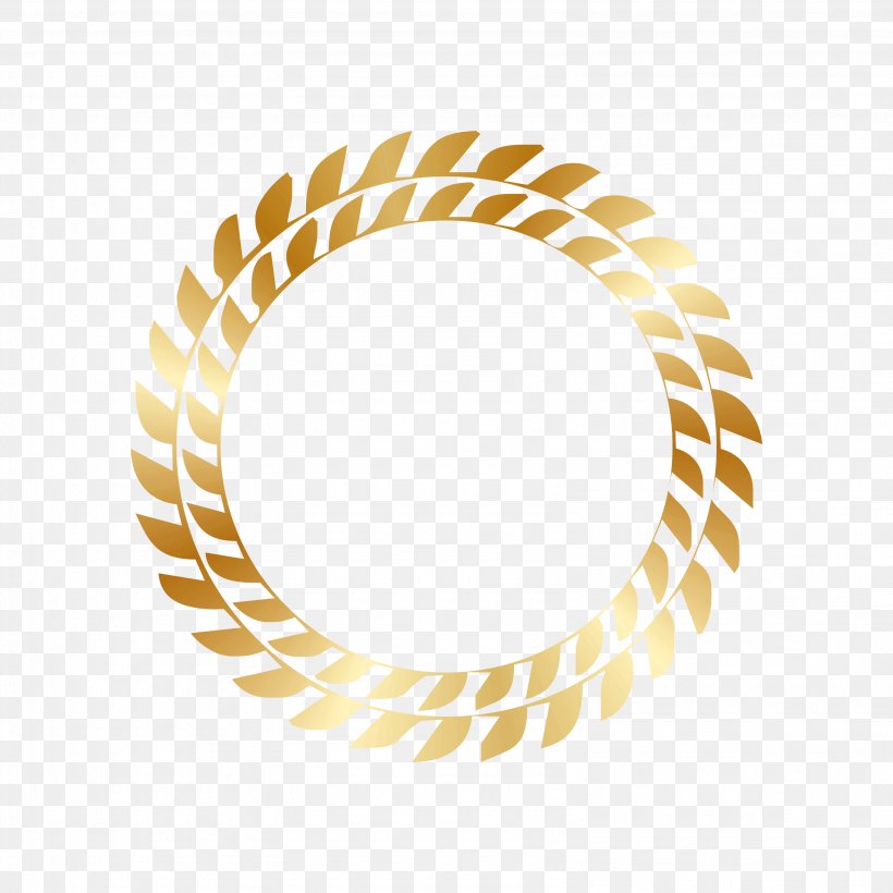 Olive Wreath Computer File, PNG, 3172x3172px, Wreath, Body Jewelry, Designer, Gold, Olive Download Free