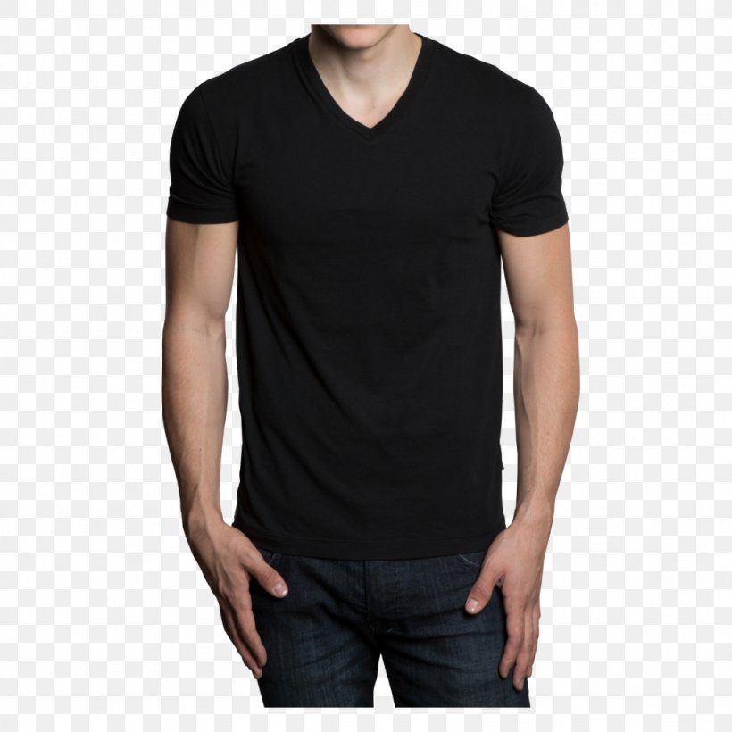 T-shirt Amazon.com Polo Shirt Neckline Sleeve, PNG, 1024x1024px, Tshirt, Amazoncom, Black, Clothing, Clothing Accessories Download Free