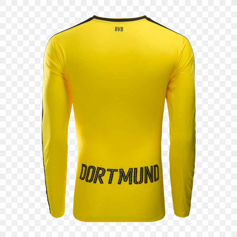 Borussia Dortmund T-shirt Jersey Sleeve, PNG, 1600x1600px, Borussia Dortmund, Active Shirt, Dortmund, Football, Green Download Free