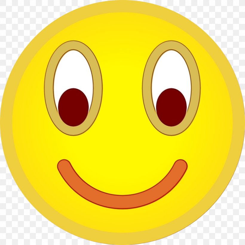 Happy Face Emoji, PNG, 1024x1024px, Watercolor, Cartoon, Cheek, Closeup, Comedy Download Free