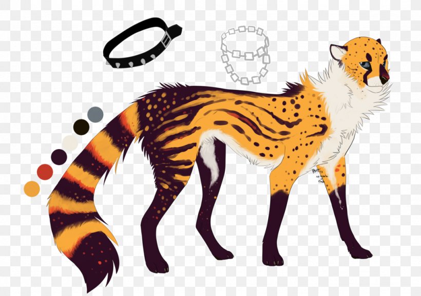 Cheetah Scottish Fold Tiger Art Mammal, PNG, 1024x723px, Cheetah, Animal, Animal Figure, Art, Big Cat Download Free