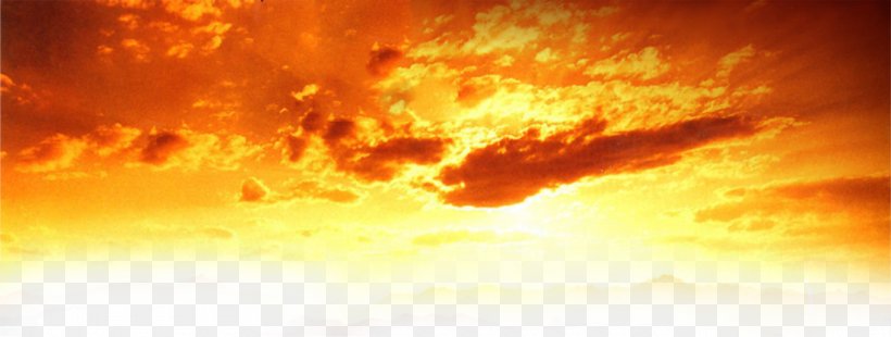 Sunset Afterglow U706bu70e7u4e91, PNG, 1360x515px, Sunset, Afterglow, Atmosphere, Cloud, Daytime Download Free