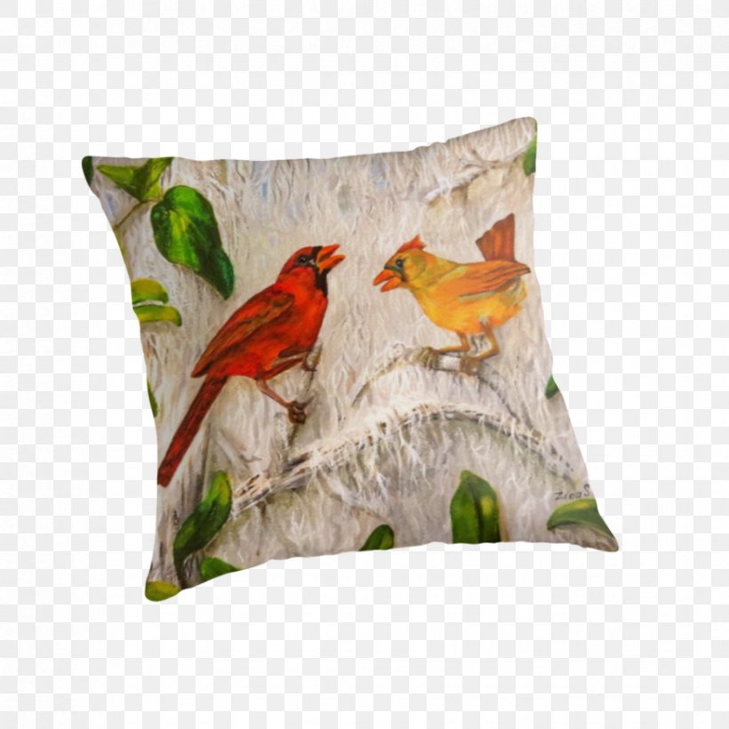 Throw Pillows Cushion Macaw Beak, PNG, 875x875px, Throw Pillows, Beak, Bird, Cardinal, Cushion Download Free