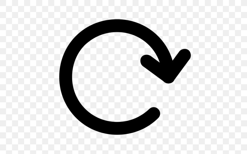 Clockwise Symbol Relative Direction Arrow, PNG, 512x512px, Clockwise, Black And White, Body Jewelry, Disk, Keyword Tool Download Free