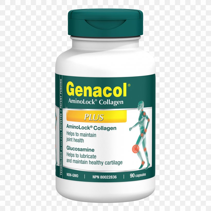 Dietary Supplement Glucosamine Collagen Genacol Amazon.com, PNG, 1800x1800px, Dietary Supplement, Amazoncom, Bone, Capsule, Chondroitin Sulfate Download Free